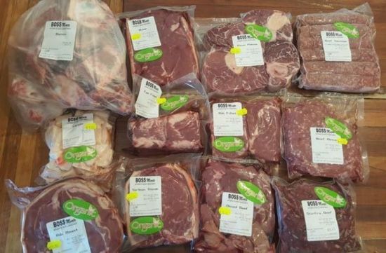 Picture of BEEF - BULK-BUY/MIXED PACK, ORGANIC / 10kg 