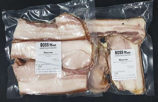 Picture of BACON-NITRATE FREE - Ethical, Organic, Pasture-raised / 600g (approx size)