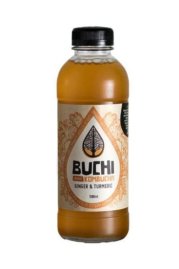 Picture of Buchi KOMBUCHA GINGER & TURMERIC Organic 500ml