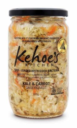 Picture of Kehoe's Kitchen DILL, KALE & CARROT SAUERKRAUT Organic 410g