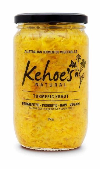 Picture of Kehoe's Kitchen TURMERIC SAUERKRAUT Organic 410g