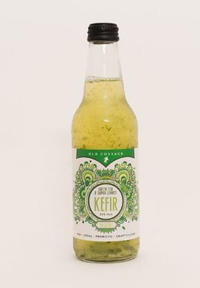 Picture of OLD COSSACK Water Kefir Tonic - Green tea and Super Leaves 330ml 750ml