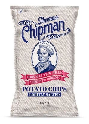 Picture of Thomas Chipman POTATO Salted CHIPS Organic Box (5x100g)