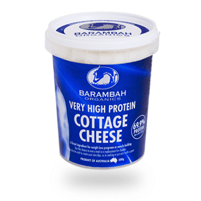 Picture of Barambah Organic COTTAGE CHEESE VERY HIGH PROTEIN - 500g