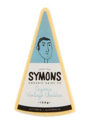 Picture of VINTAGE CHEESE, ORGANIC - Symons Organic Dairy / 150g