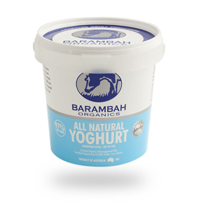 Picture of Barambah Organic NATURAL YOGHURT 1L