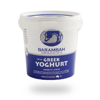 Picture of Barambah Organic GREEK YOGHURT GREEK 1L