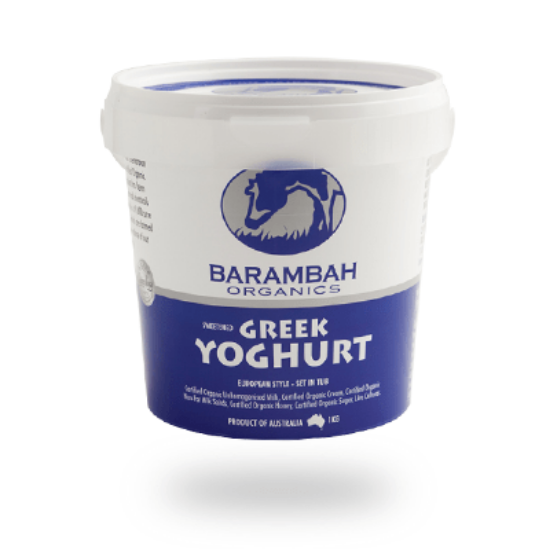 Picture of Barambah Organic GREEK YOGHURT GREEK 1L