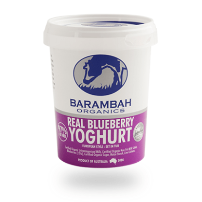 Picture of Barambah Organic BLUEBERRY YOGHURT 500