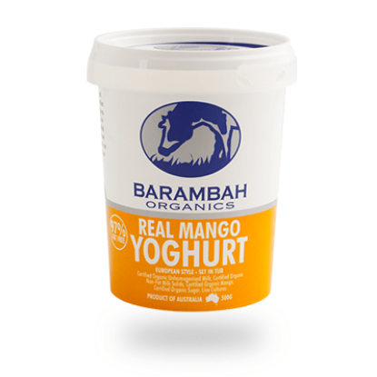 Picture of Barambah Organic MANGO YOGHURT 500ML