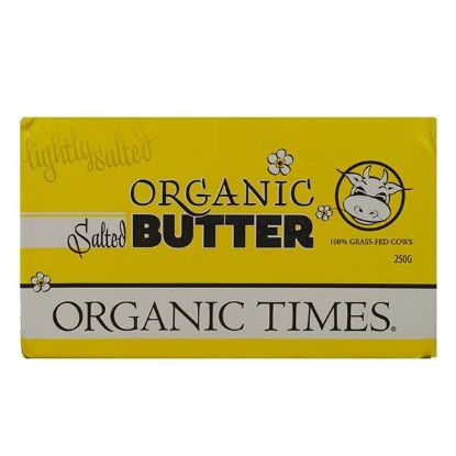 Picture of Organic Times SALTED BUTTER 250g