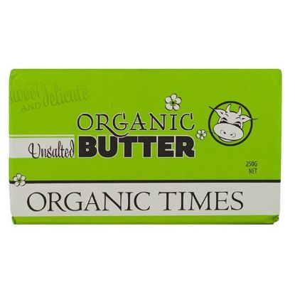 Picture of Organic Times UNSALTED BUTTER 250g