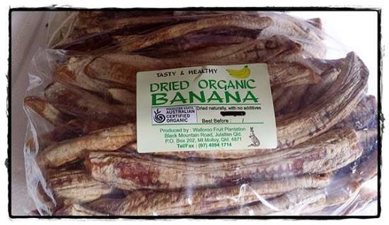 Picture of BANANA DRIED Organic 100g