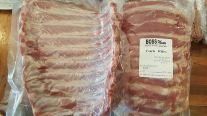 Picture of PORK USA RIBS - Ethical, Organic, Free-range / 800g (approx. size)