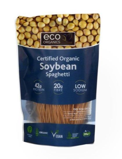 Picture of Eco Organic SPAGHETTI SOYBEAN Organic Pasta 200g