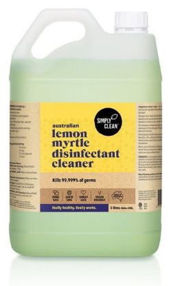 Picture of Simply Clean DISINFECTANT CLEANER Lemon Myrtle 5L