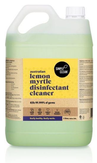 Picture of Simply Clean DISINFECTANT CLEANER Lemon Myrtle 5L