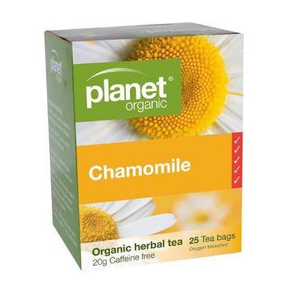 Picture of Planet Organic - CHAMOMILE Organic Herbal Tea - 25 Tea Bags