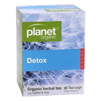 Picture of Planet Organic DETOX Organic Herbal Tea - 25 tea bags