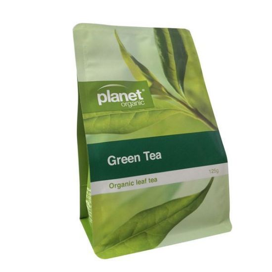 Picture of Planet Organic GREEN TEA Organic Herbal Tea - 125g Loose Leaf Tea