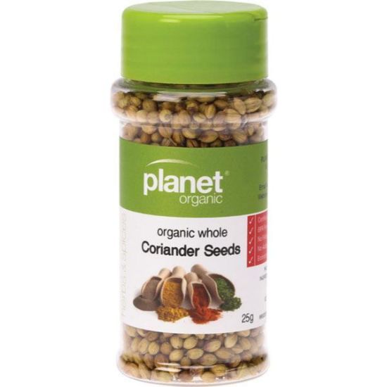 Picture of Planet Organic Spices CORIANDER SEEDS WHOLE Organic 25g