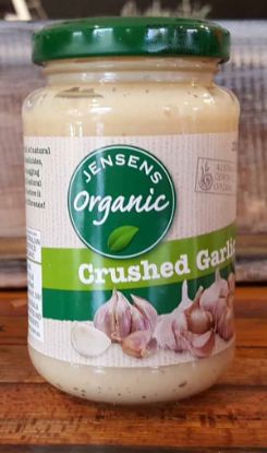 Picture of Jensens CRUSHED GARLIC Organic 220g