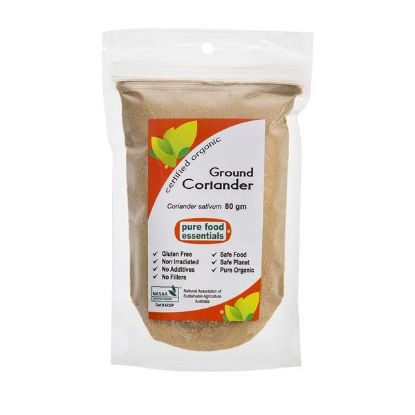 Picture of Pure Food Essential Spices  CORIANDER POWDER ORGANIC 80g