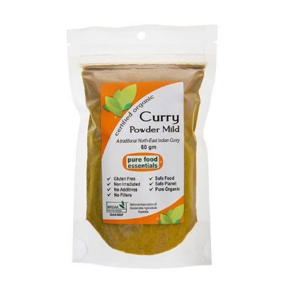 Picture of Pure Food Essentials CURRY POWDER (MILD) ORGANIC 80g