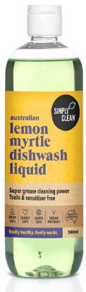 Picture of Simply Clean LEMON MYRTLE DISHWASH LIQUID 500ml