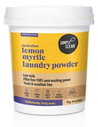 Picture of Simply Clean LEMON MYRTLE LAUNDRY POWDER 1kg