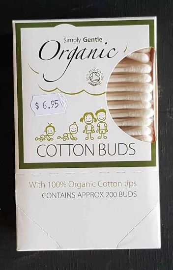 Picture of Simply Gentle COTTON BUDS ORGANIC 200s