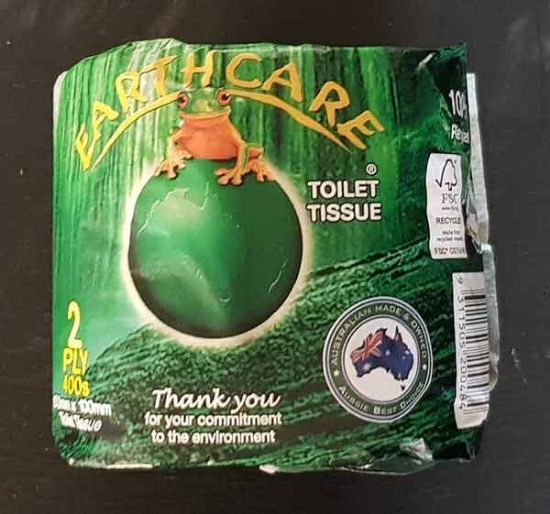 Picture of Earthcare TOILET TISSUE 100% RECYCLED (EACH)