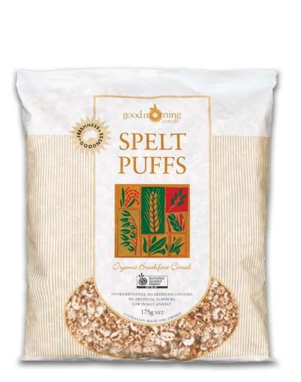 Picture of Good Morning Cereals PUFFS SPELT Organic 175G
