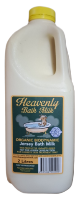 Picture of BATH MILK, RAW, ORGANIC - HEAVENLY / 2L