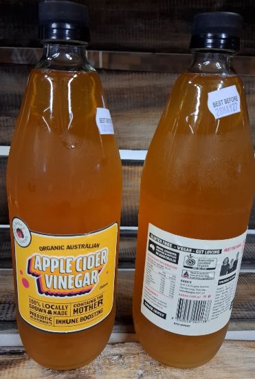 Picture of APPLE CIDER VINEGAR - ORGANIC - GAGAS / 750 ML