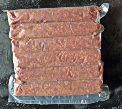 Picture of BEEF - SAUSAGES GF, ORGANIC / 10kg  (bulk buy)